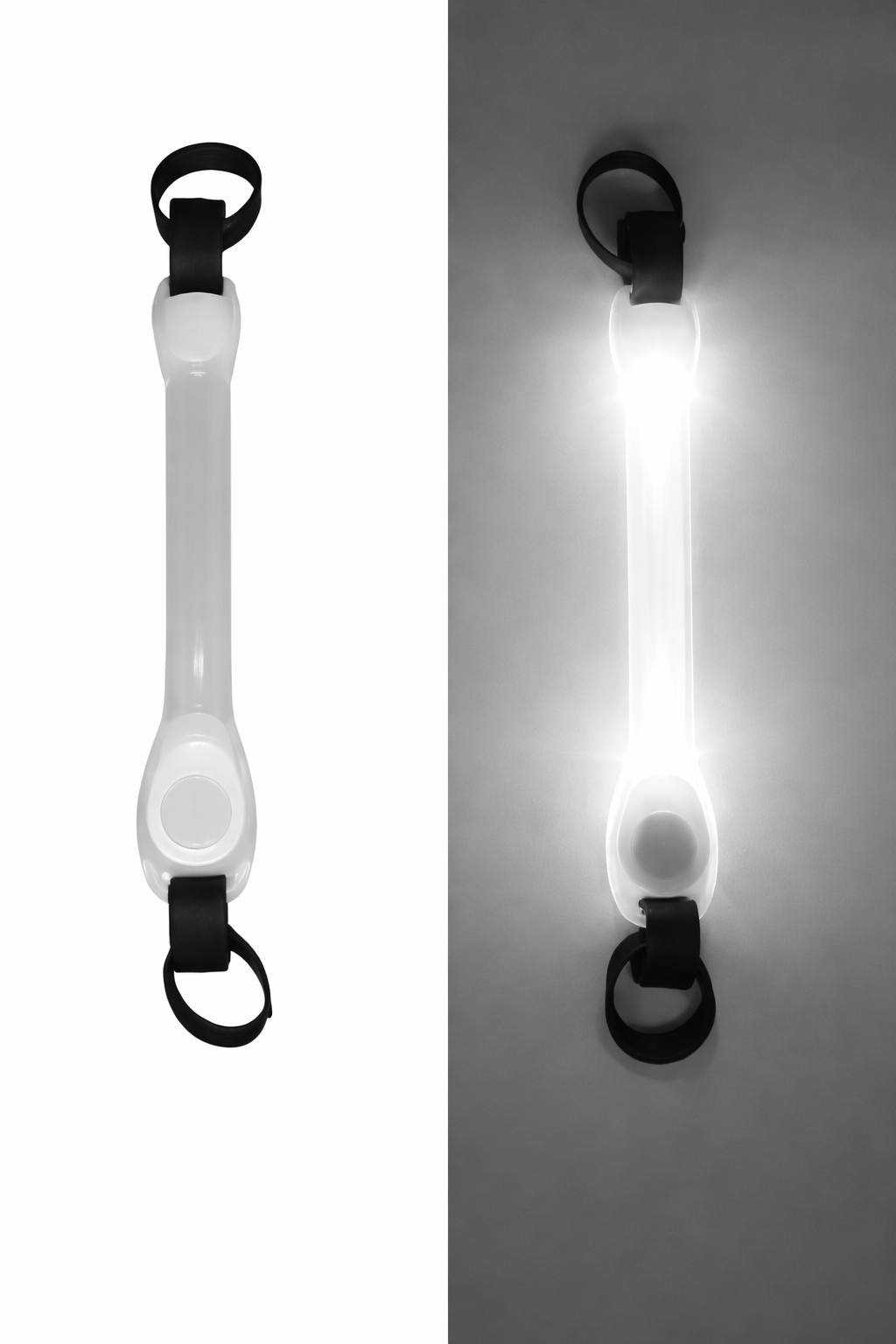 Waterproof LED Dog Collar with Glowing Safety Light, Multi-Color Pendants, Night Visibility Pet Collar for Outdoor Use