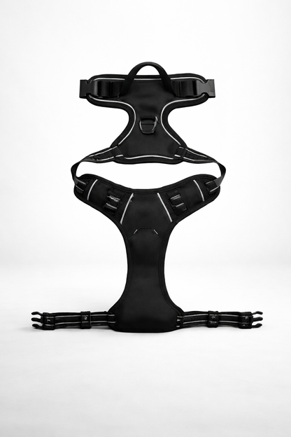 No Pull Dog Harness Front Clip Heavy Duty Reflective Easy Control Handle for Large Dog Walking