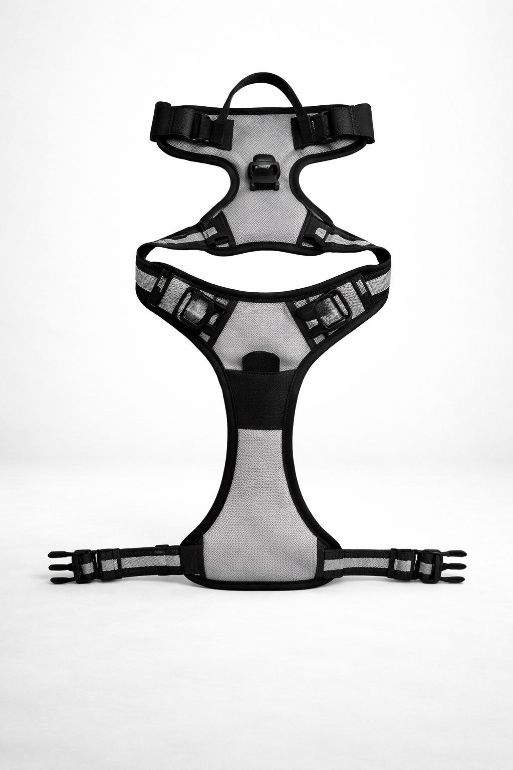 No Pull Dog Harness Front Clip Heavy Duty Reflective Easy Control Handle for Large Dog Walking