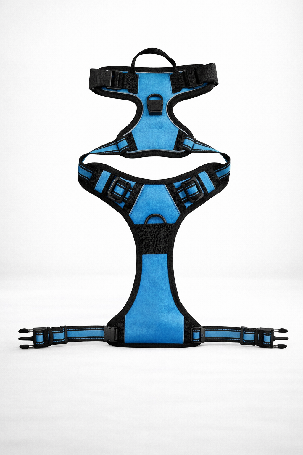 No Pull Dog Harness Front Clip Heavy Duty Reflective Easy Control Handle for Large Dog Walking