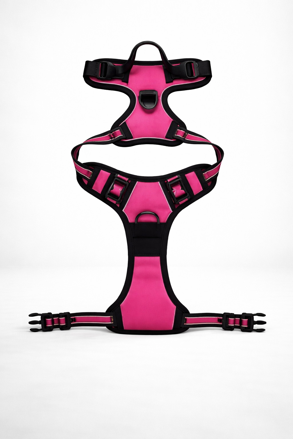 No Pull Dog Harness Front Clip Heavy Duty Reflective Easy Control Handle for Large Dog Walking