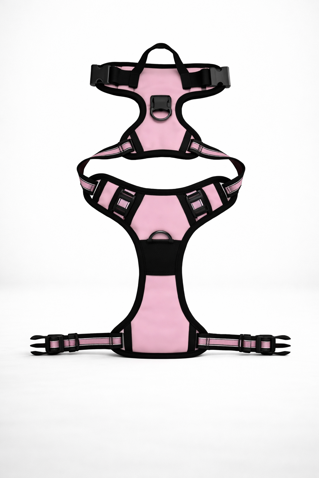 No Pull Dog Harness Front Clip Heavy Duty Reflective Easy Control Handle for Large Dog Walking