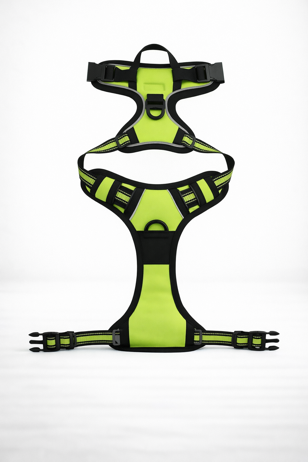 No Pull Dog Harness Front Clip Heavy Duty Reflective Easy Control Handle for Large Dog Walking