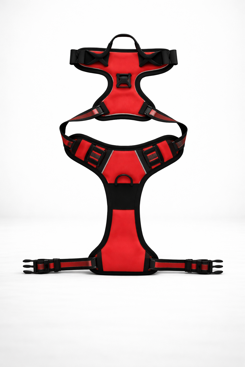 No Pull Dog Harness Front Clip Heavy Duty Reflective Easy Control Handle for Large Dog Walking