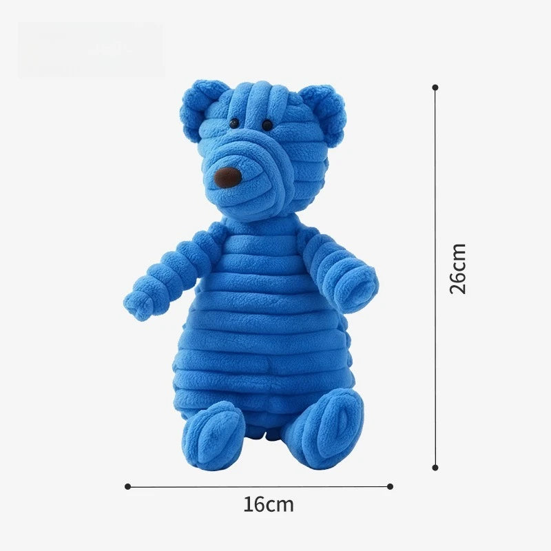 ideal for playtime & naps Suitable for all dog sizes Plush Duck Dog Toy – Bite-Resistant