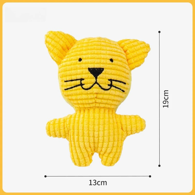 ideal for playtime & naps Suitable for all dog sizes Plush Duck Dog Toy – Bite-Resistant