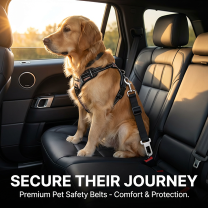 Retractable Dog Safety Belt Car Safety Belt For Pet Dog Supplies Car Safety Buckle