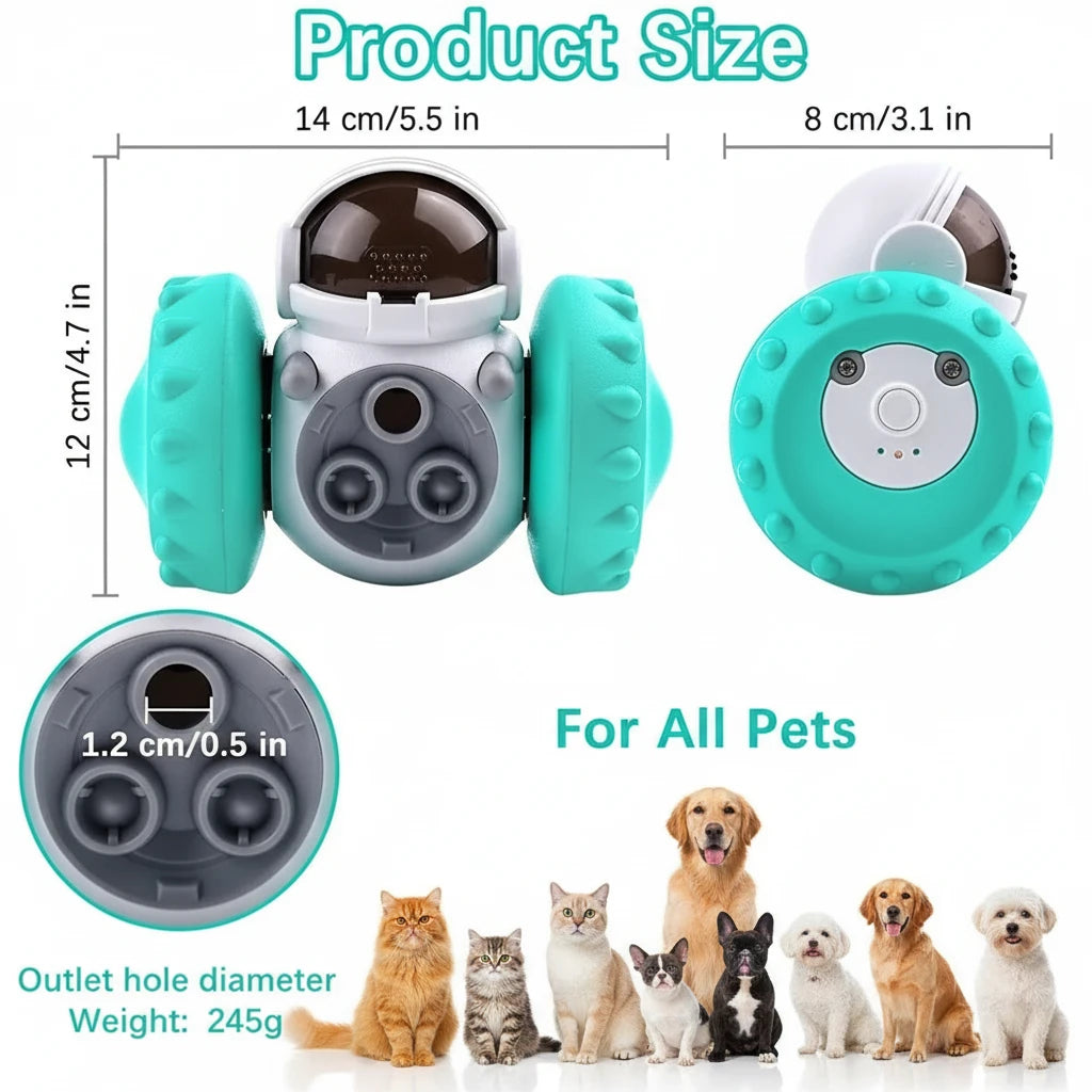 Interactive Dog Toys and Slow Food Dispenser